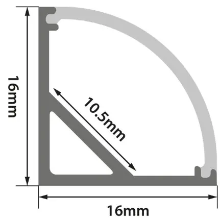 PCi4 LED Profile 2 Metre