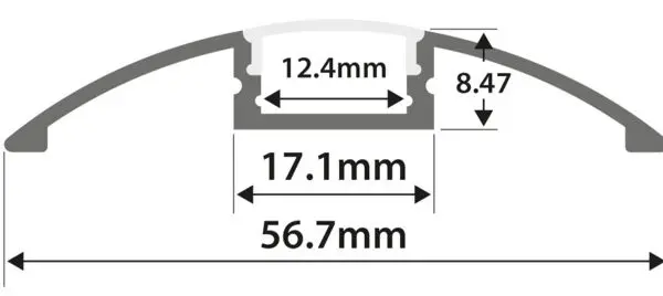 PCi4 LED Profile 2 Metre