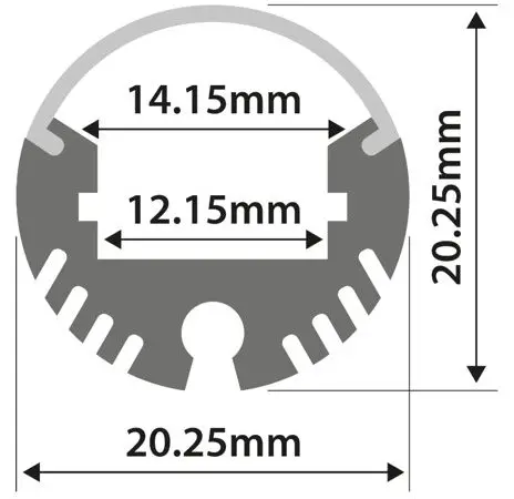 PCi4 LED Profile 2 Metre