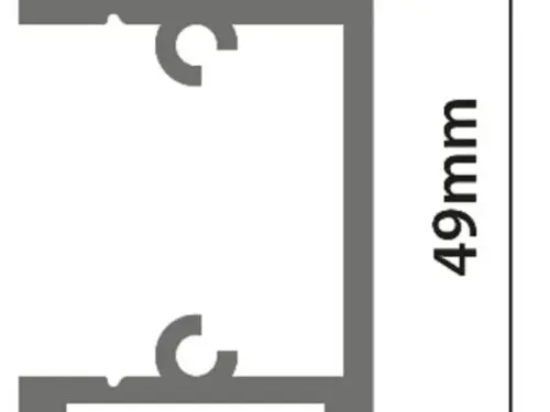 PCi4 LED Profile 2 Metre