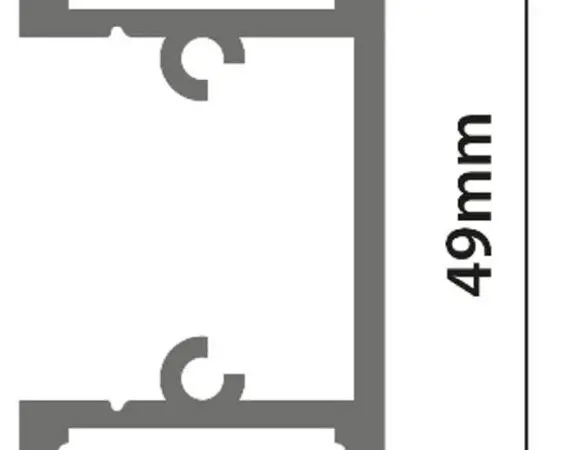 PCi4 LED Profile 2 Metre