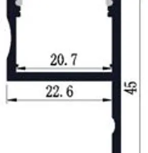 PC25 LED Profile 2 Metre - Image 2