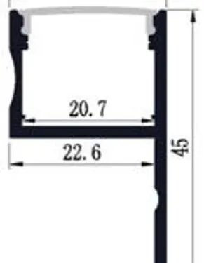 PCi4 LED Profile 2 Metre