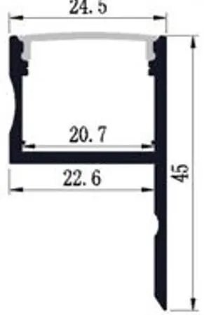 PCi4 LED Profile 2 Metre