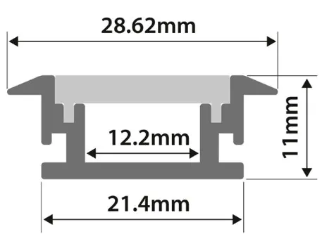 PCi4 LED Profile 2 Metre