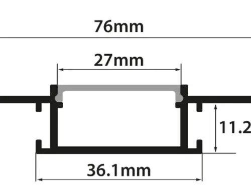 PCi3 LED Profile 2 Metre