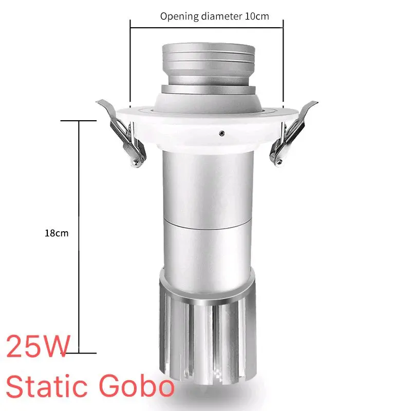 GHSMIZ-W-E Image 15-35Watt Gobo Projector LED IP20 - Image 2