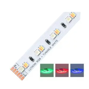 9.6W per Metre 24V Lutron Lumaris RGB and White Tunable Light Tape 5M