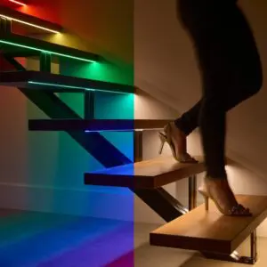 9.6W per Metre 24V Lutron Lumaris RGB and White Tunable Light Tape 5M - Image 3