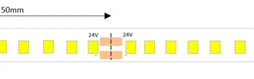 11.5W per Metre 24V Tape Single Colour
