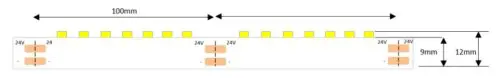 7.2W per Metre 24V Bendable Tape Single Colour - Image 2