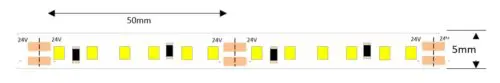 9.6W per Metre 24V Ultra Slim Tape Single Colour - Image 2