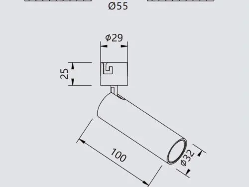 5W Valo Dimmable LED Spotlight GHSMVC2002G140-5W