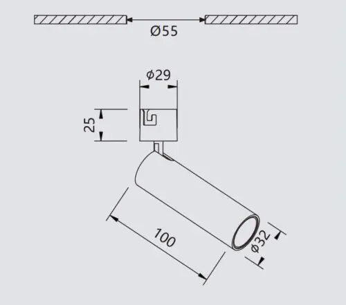 5W Valo Dimmable LED Spotlight GHSMVC2002G140-5W - Image 2
