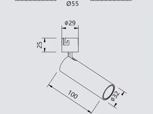 5W Valo Dimmable LED Spotlight GHSMVC2002G140-5W