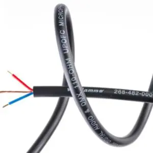 Van Damme Digi-Tour Grade AES MIC DMX cable, black 100M