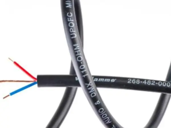 Van Damme Digi-Tour Grade AES MIC DMX cable, black 100M