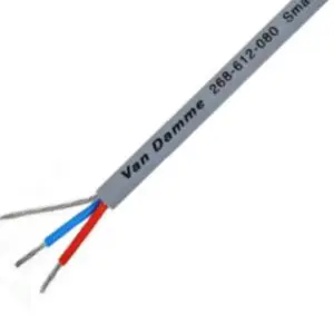 Van Damme Smart Control DMX 1 pair cable grey 100m reel