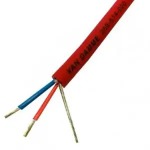 Van Damme Smart Control DMX 1 pair cable red 100m reel