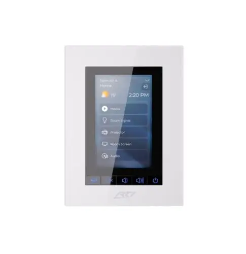 RTI Control KX4 4" Colour Touch Screen In-Wall Universal System Controller