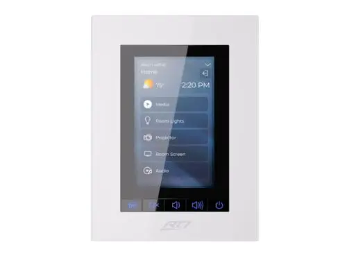 RTI KX4 4" Colour Touch Screen In-Wall Universal System Controller