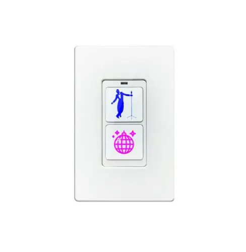 RTI Control KP 2/4/8 Button In-Wall PoE Keypad Controller - Image 7