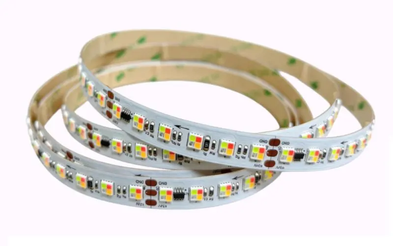 18W per Metre 24V Tape RGBWW Colour Mix - Image 3