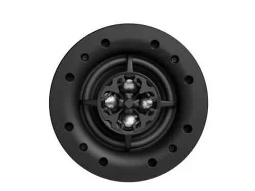 Sonance Visual Experience VXQ88R Round Speaker With QuadraTech Tweeter With Open Back: EACH