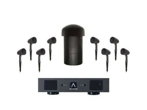 Sonance Garden 8.1 System With DSP 2-150 MKIII Amplifier With Ground Stakes: SET