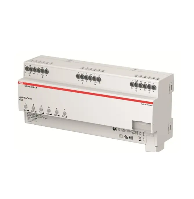 GHS special Projects ABB KNX KNX LED dimmer 6 x 315 WVA MAIN IMAGE ABB UD/S6.315.2.1 KNX LED dimmer 6 x 315 W/VA - Image 1
