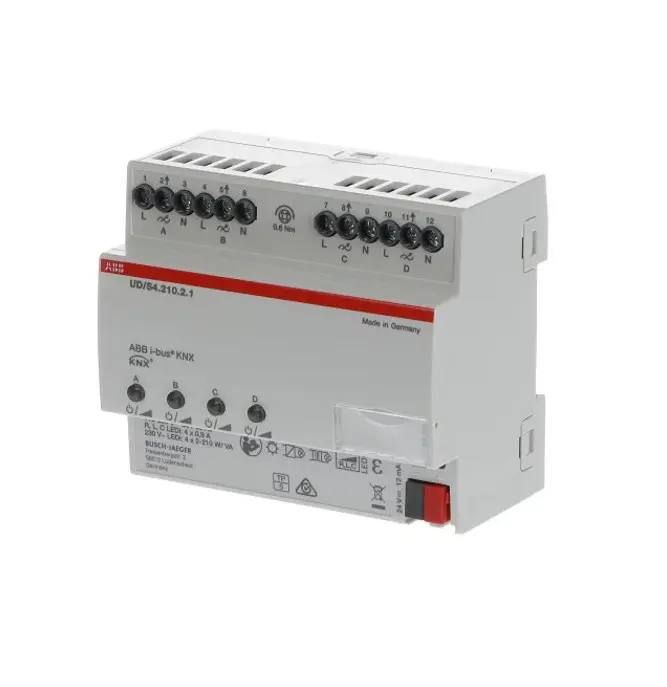 GHS special Projects ABB UD-S4.210.2.1 Uni Dim Actuator 4x210W image 1 ABB UD/S4.210.2.1 Uni Dim Actuator 4x210W - Image 1
