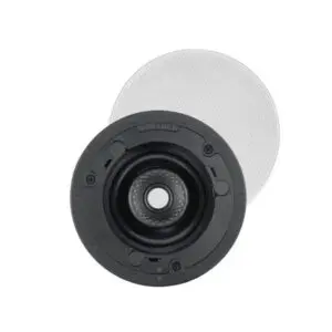 Sonance VX46R SST 4" Round Single Stereo Speaker With White Micro Trim Grille: EACH