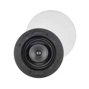 Sonance VX62R SST 6" Round Single Stereo Speaker With White Micro Trim Grille: EACH