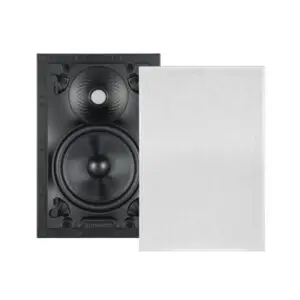 Sonance VX66 SST 6" Rectangle Single Stereo Speaker With White Micro Trim Grille: EACH