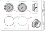 Sonance Visual Experience VX82R 8" Pivoting Two Way Round Speaker: PAIR - Image 2