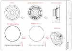 Sonance VXXT10RW Outdoor Extreme 10" Round Sub Woofer: EACH - Image 2