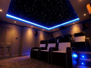 A Infinity 2M X 2M Fibre Optic Star Ceiling Panel system