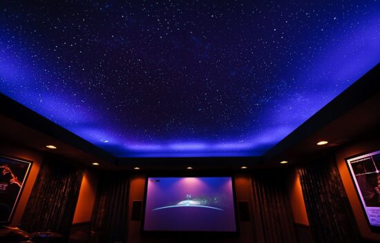 100 Fibre Optic Ceiling Stars Multi length Kit