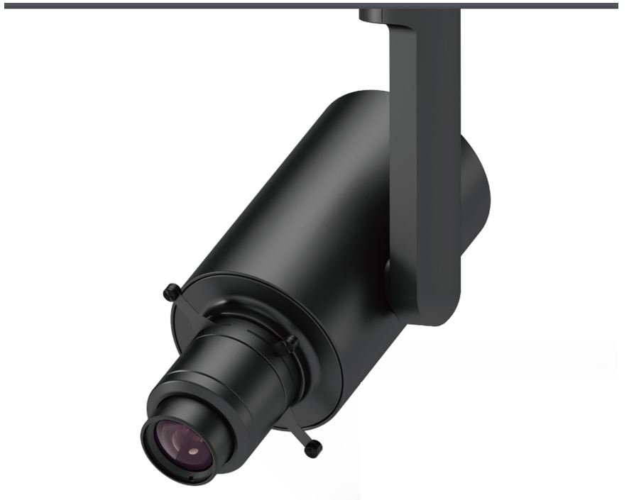 Framing projector track light clearance