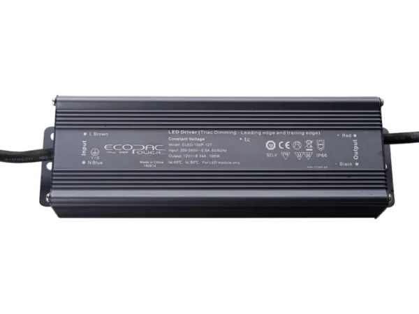 Ecopac ELED-100P-T 100W Mains Trailing Edge Triac Dimmable LED Drivers