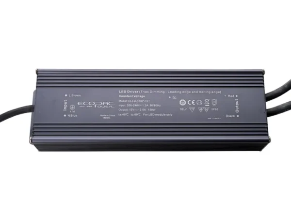 Ecopac ELED-150P-T 150W Mains Trailing Edge Triac Dimmable LED Drivers