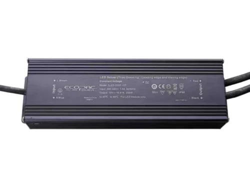Ecopac ELED-200P-T 200W Mains Trailing Edge Triac-Dimmable CV LED Drivers